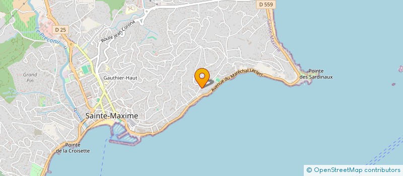 localisation de l'entreprise GRAFTIEAUX à SAINTE-MAXIME