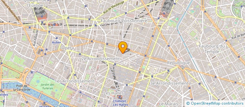 localisation de l'entreprise GRAHAL CONSEIL à PARIS