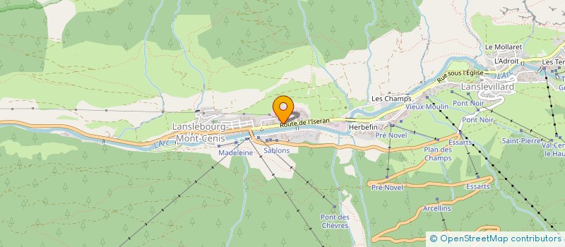 localisation de l'entreprise GRAHAM  VAL-CENIS