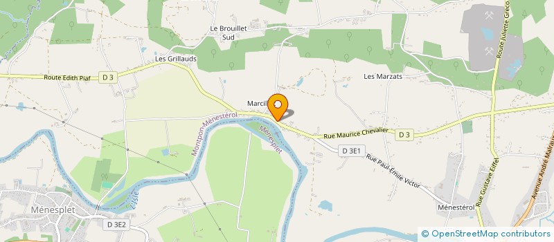 localisation de l'entreprise GRAHAM ROBINSON  MONTPON-MENESTEROL