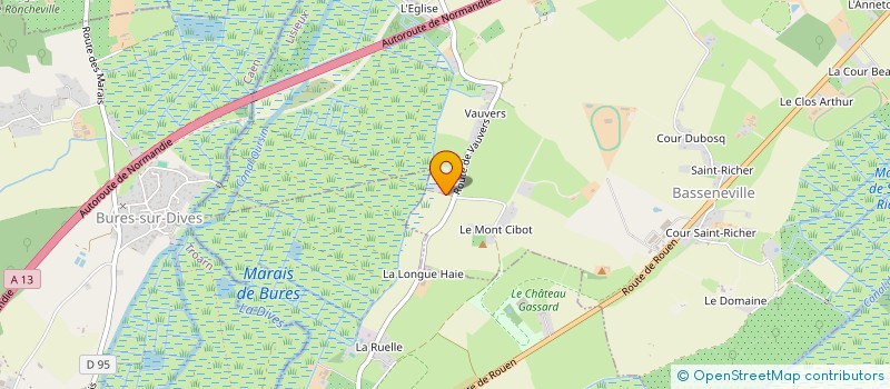 localisation de l'entreprise GRAHOU  BASSENEVILLE