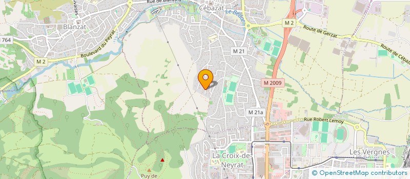 localisation de l'entreprise GRAIL  CEBAZAT