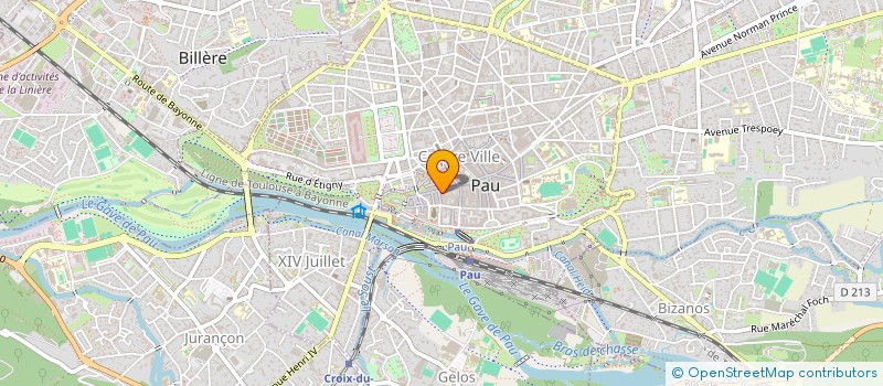 localisation de l'entreprise GRAILLE à PAU