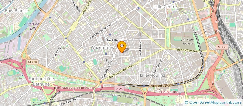 localisation de l'entreprise GRAILLE CANTINE MOBILE à LILLE