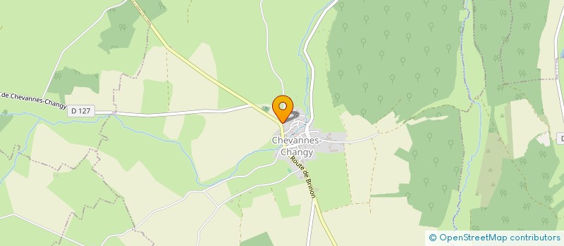 localisation de l'entreprise GRAILLOT LOGICIELS  CHEVANNES-CHANGY