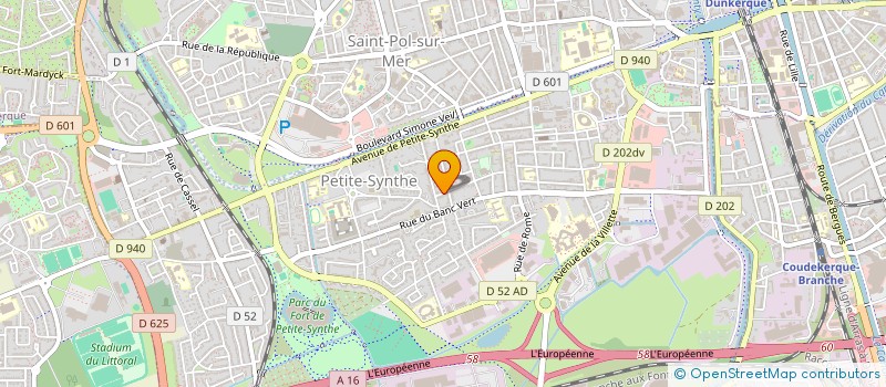 localisation de l'entreprise GRAILUB ALLIANCE  GRANDE-SYNTHE