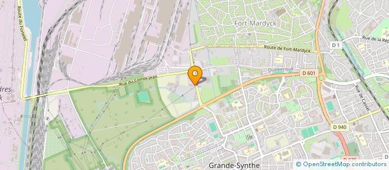 localisation de l'entreprise GRAILUB INVEST  GRANDE-SYNTHE