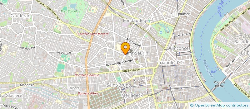 localisation de l'entreprise GRAIN à BORDEAUX