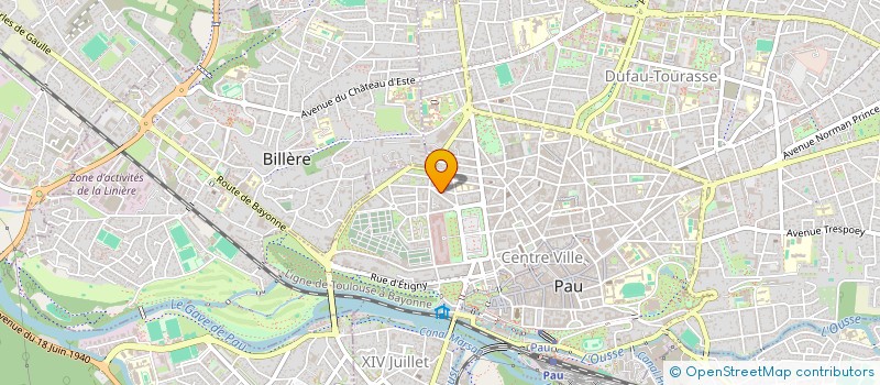 localisation de l'entreprise GRAIN BLANC à PAU