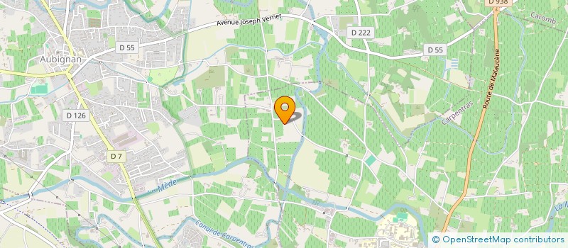 localisation de l'entreprise GRAIN D AVENIR  CARPENTRAS