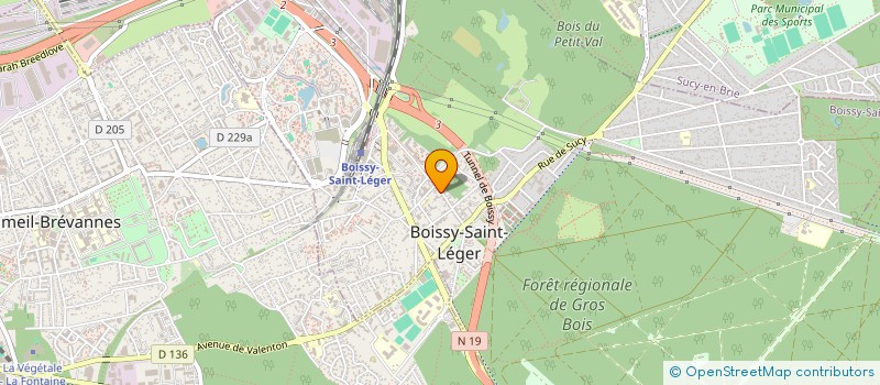 localisation de l'entreprise GRAIN D'ESPOIR A NAPAGTENGA à BOISSY-SAINT-LEGER