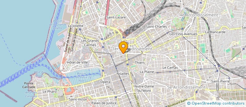 localisation de l'entreprise GRAIN DE BEAUTE à MARSEILLE