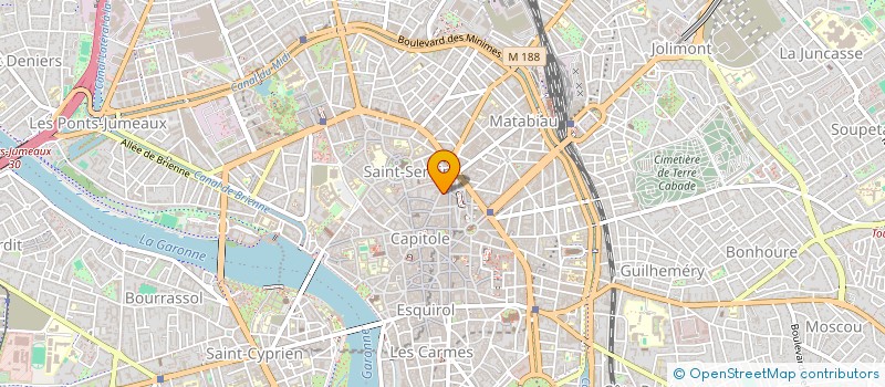 localisation de l'entreprise GRAIN DE BEAUTE à TOULOUSE