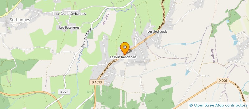 localisation de l'entreprise GRAIN DE BEAUTE à BRUGHEAS