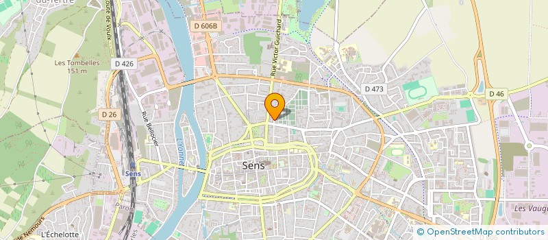 localisation de l'entreprise GRAIN DE CEDRE à SENS