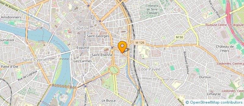 localisation de l'entreprise GRAIN DE FOLIE à TOULOUSE