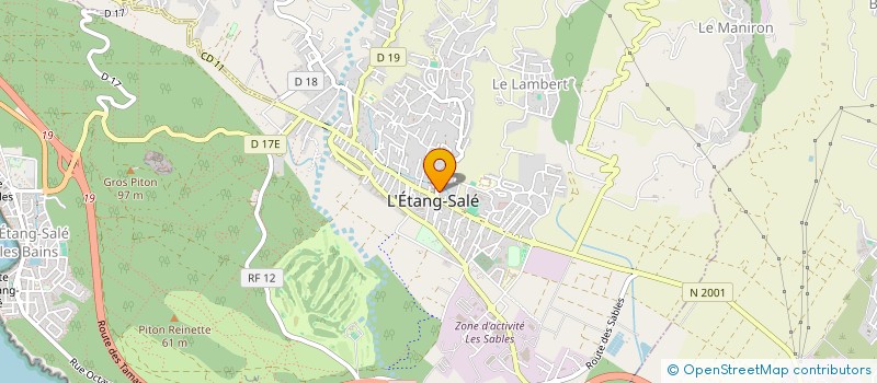localisation de l'entreprise GRAIN DE FOLIE SARL à L'ETANG-SALE