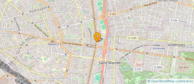 localisation de l'entreprise GRAIN DE LIN  PARIS