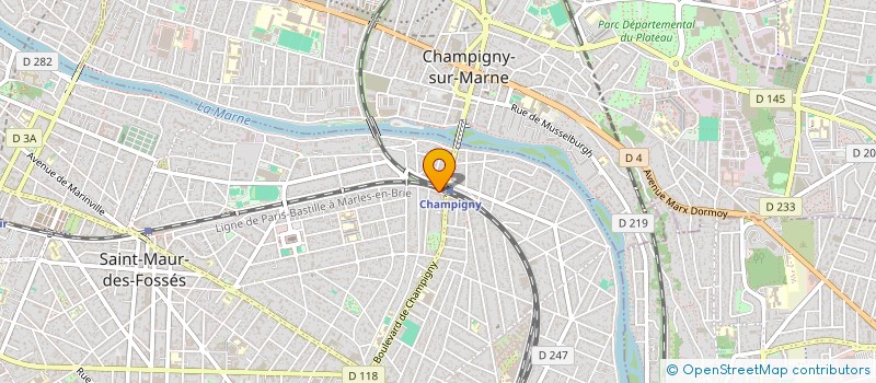 localisation de l'entreprise GRAIN DE LOTUS à SAINT-MAUR-DES-FOSSES