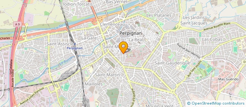 localisation de l'entreprise GRAIN DE PHILO, ETRE ET ENSEMBLE  PERPIGNAN