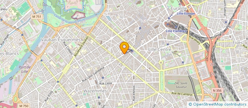 localisation de l'entreprise GRAIN DE SABLE à LILLE