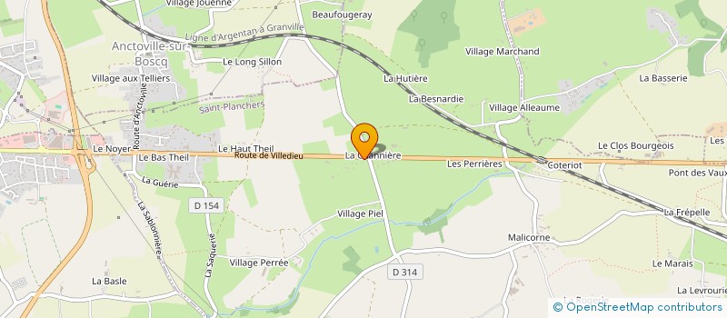 localisation de l'entreprise GRAIN DE SABLE  SAINT-PLANCHERS