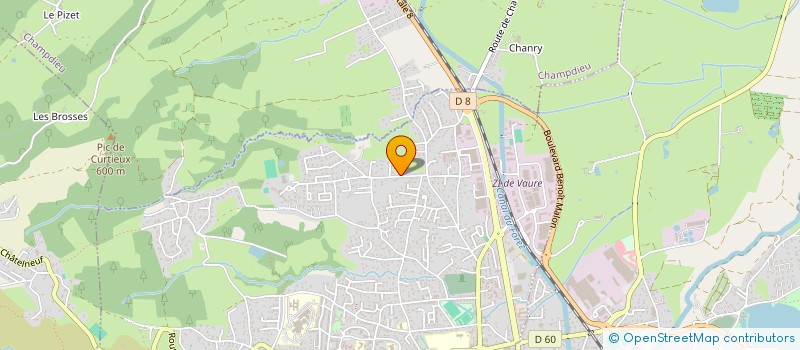 localisation de l'entreprise GRAIN DE SABLE PRODUCTION  MONTBRISON