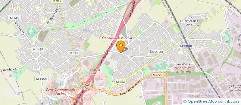 localisation de l'entreprise GRAIN DE SEL 2 EN ABREGE GS2 à LESQUIN