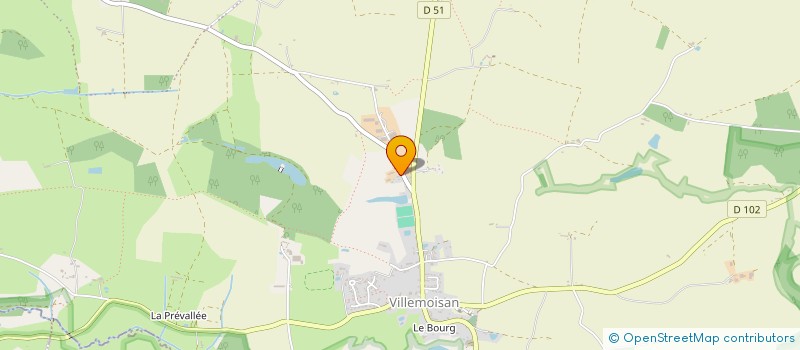 localisation de l'entreprise GRAIN DE SOLEIL  VAL D'ERDRE-AUXENCE