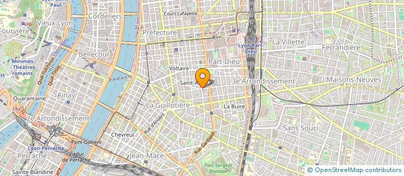 localisation de l'entreprise GRAIN DE TAILLES  LYON