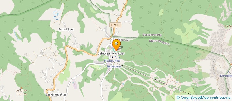 localisation de l'entreprise GRAIN DE TERRE  MONTCLAR