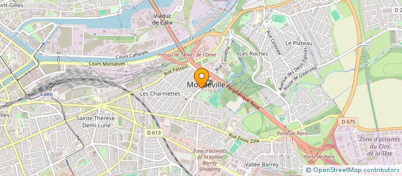 localisation de l'entreprise GRAIN NORMAND à MONDEVILLE
