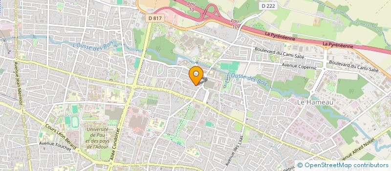 localisation de l'entreprise GRAIN SOLIDAIRE à PAU