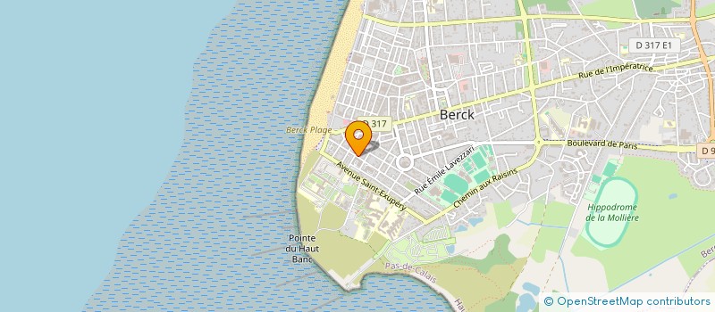 localisation de l'entreprise GRAINE à BERCK