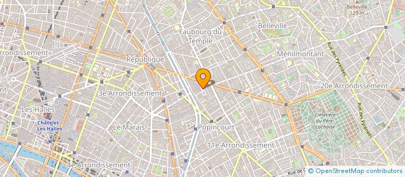 localisation de l'entreprise GRAINE 75  PARIS