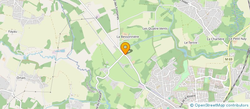 localisation de l'entreprise GRAINE D'AGILITE à LA CHAPELLE-SUR-ERDRE