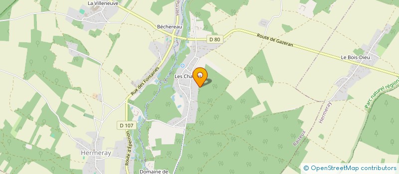 localisation de l'entreprise GRAINE D'ARTISTES  RAIZEUX