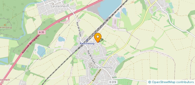 localisation de l'entreprise GRAINE D'ENERGIE LES MINERAUX D'ELO  ROUNTZENHEIM-AUENHEIM