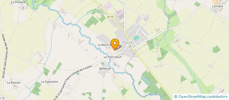 localisation de l'entreprise GRAINE D'ENVIES à PAULX