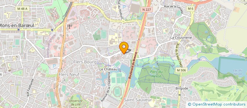 localisation de l'entreprise GRAINE D'ESPACE à VILLENEUVE-D'ASCQ