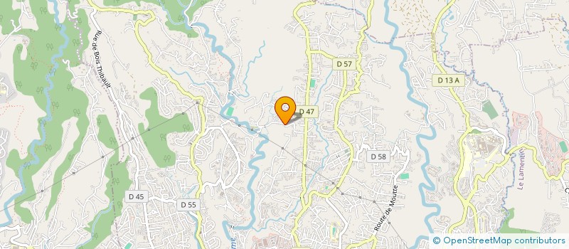 localisation de l'entreprise GRAINE D'ESPOIR  FORT-DE-FRANCE