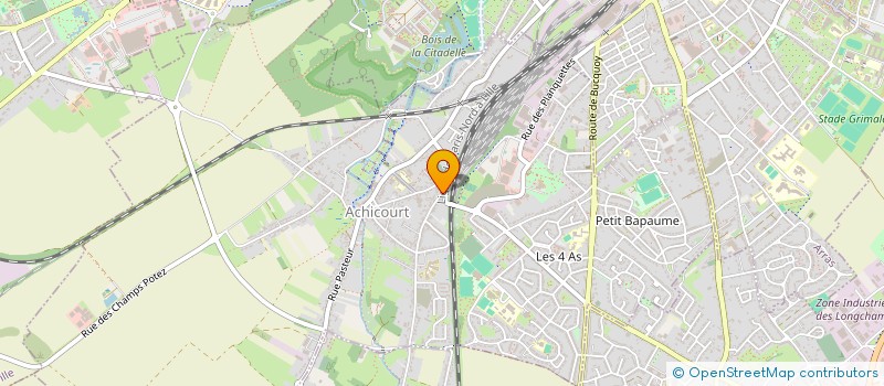 localisation de l'entreprise GRAINE D'ETOILES à ACHICOURT