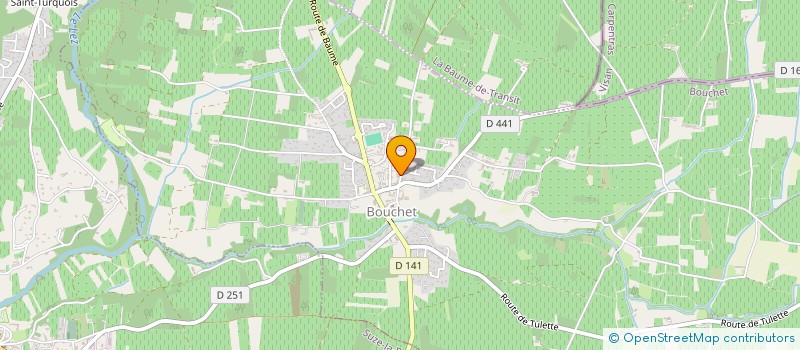 localisation de l'entreprise GRAINE D'EVEIL  BOUCHET