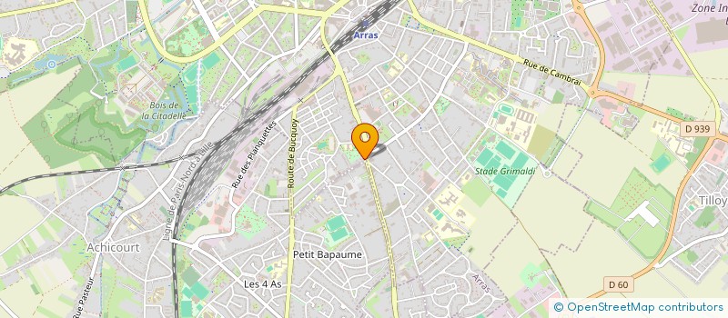localisation de l'entreprise GRAINE D'EVEIL ARRAS à ARRAS