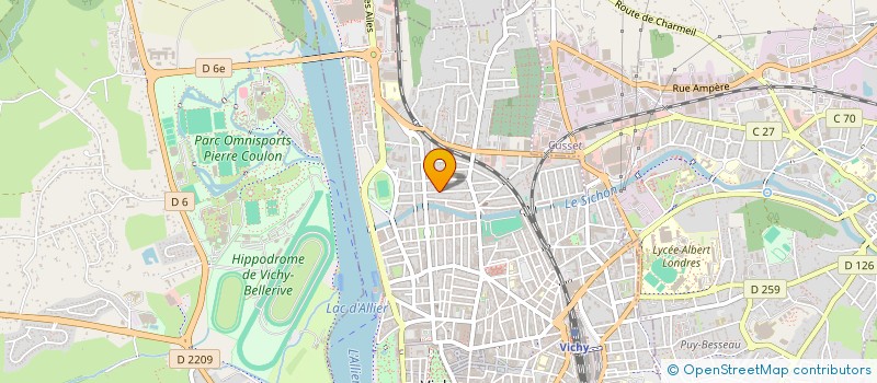localisation de l'entreprise GRAINE D'HORTIE à VICHY