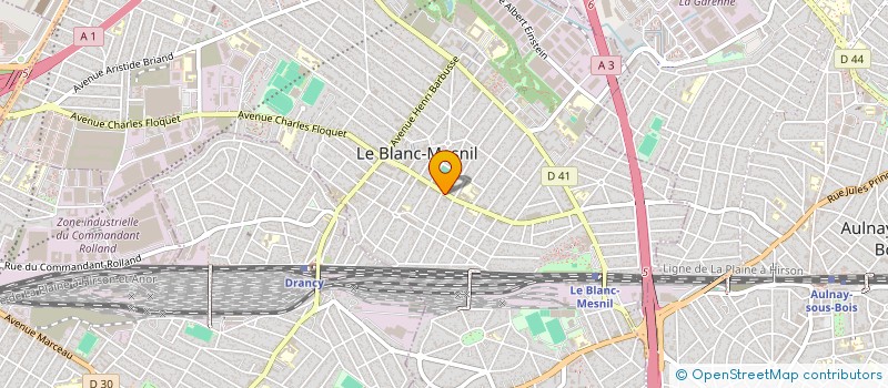 localisation de l'entreprise GRAINE D'OR à LE BLANC-MESNIL