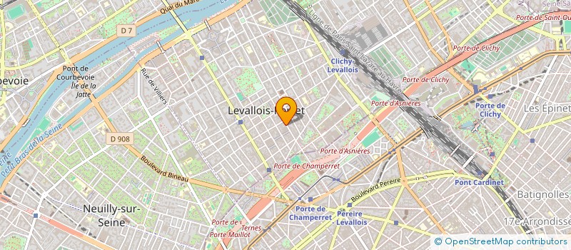 localisation de l'entreprise GRAINE DE BEAUTE à LEVALLOIS PERRET