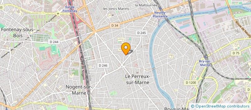 localisation de l'entreprise GRAINE DE BONHEUR à LE PERREUX-SUR-MARNE