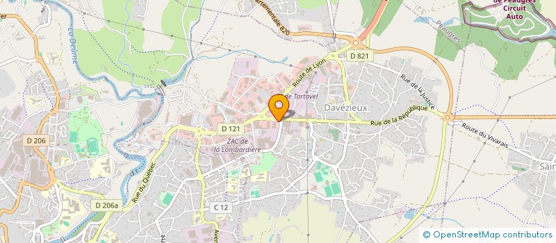 localisation de l'entreprise GRAINE DE BULLES à DAVEZIEUX