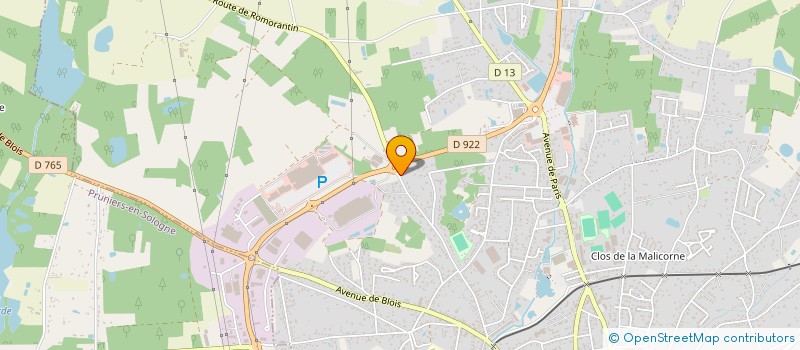 localisation de l'entreprise GRAINE DE CANAILLE à ROMORANTIN-LANTHENAY
